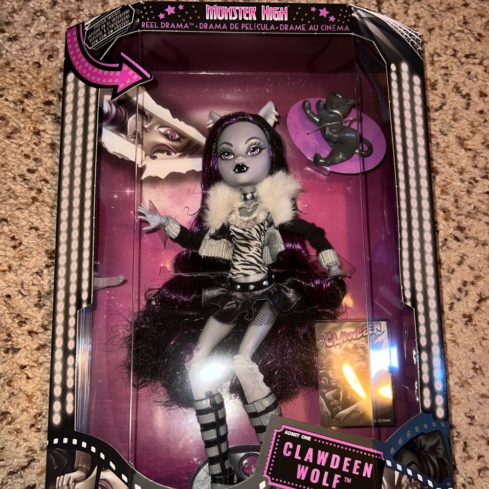 Monster High Reel Drama Clawdeen